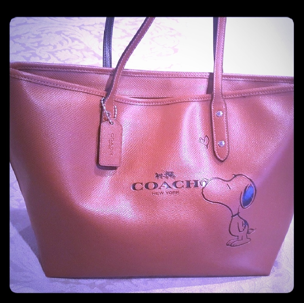 Coach Peanuts tote